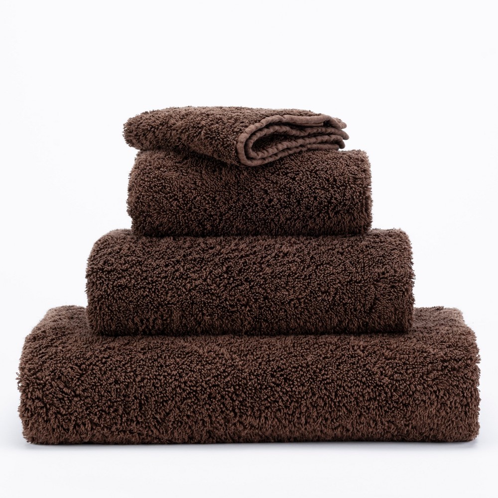 Super Pile Plain Bathroom Towels by Designer Abyss & Habidecor 795 in Mustang